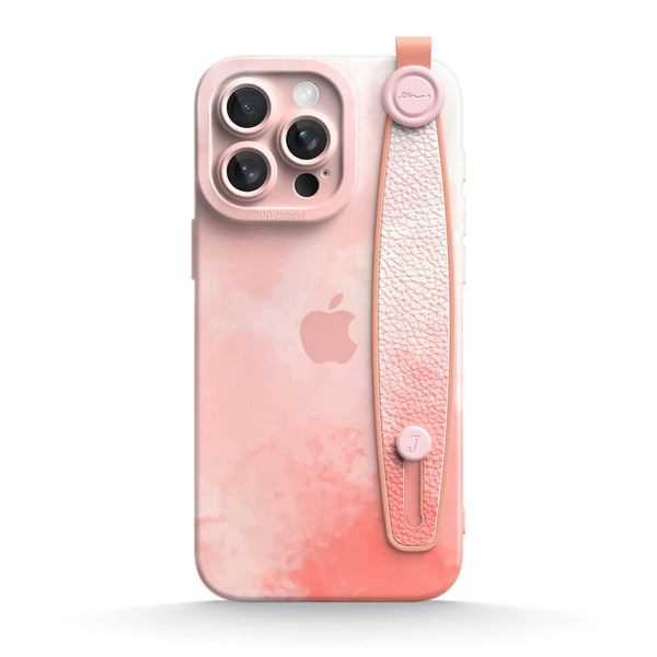 Watercolor Powder - iPhone Wrist Strap Case