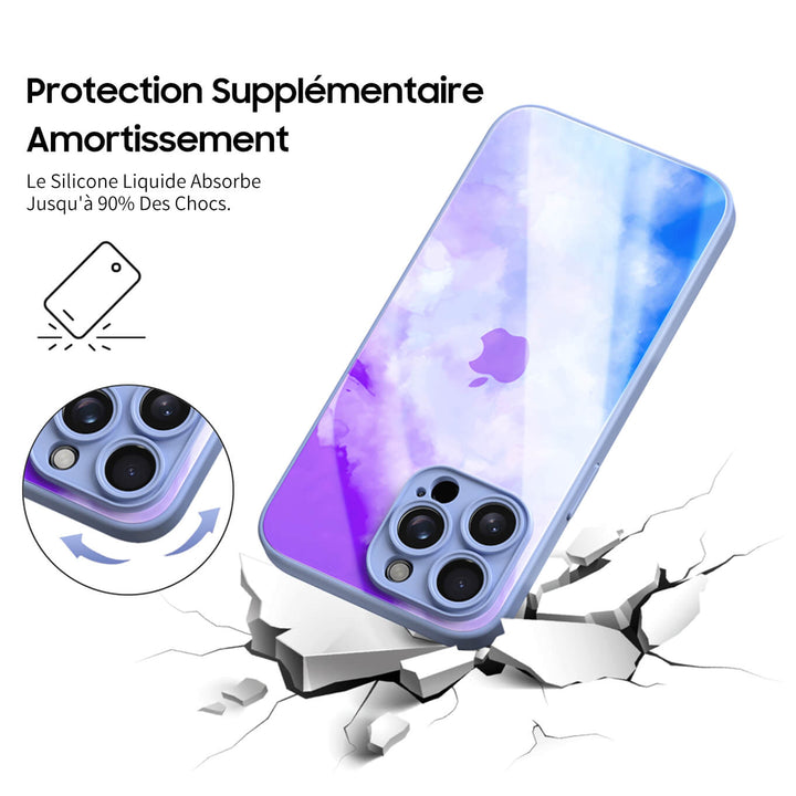 Bleu Violet - Coque iPhone