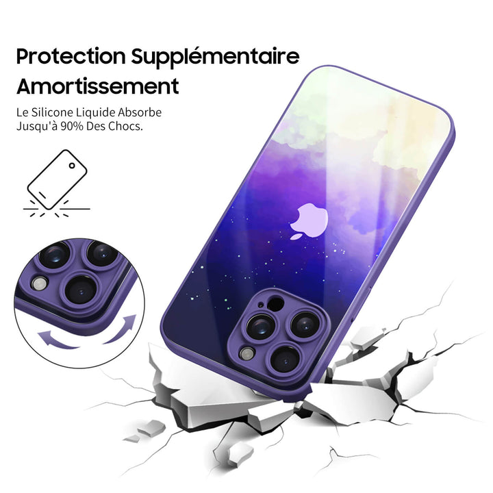 Violette Astral - Coque iPhone