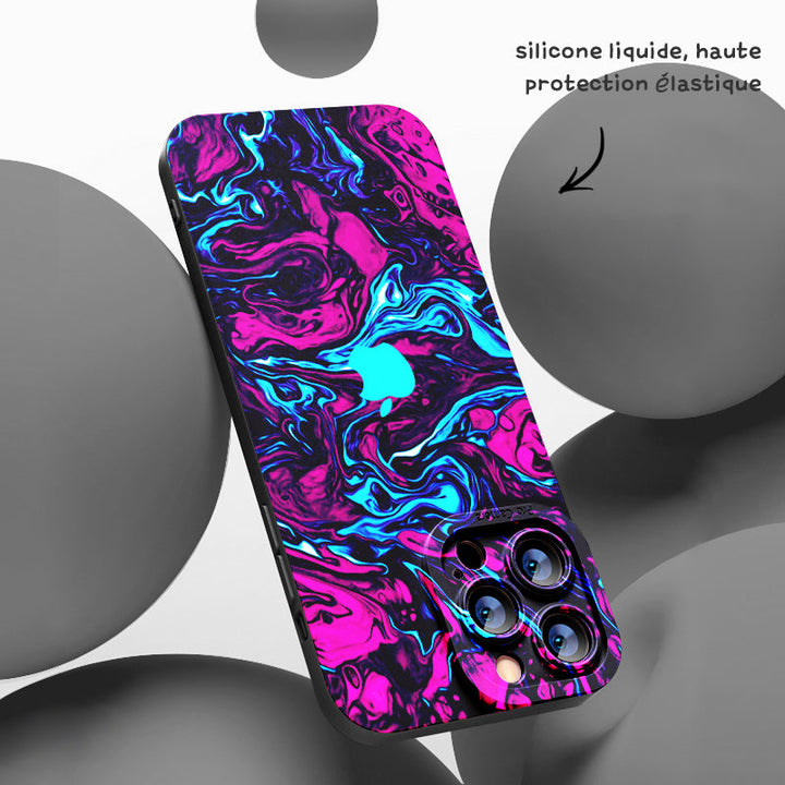 Ombre Noire - Coque iPhone