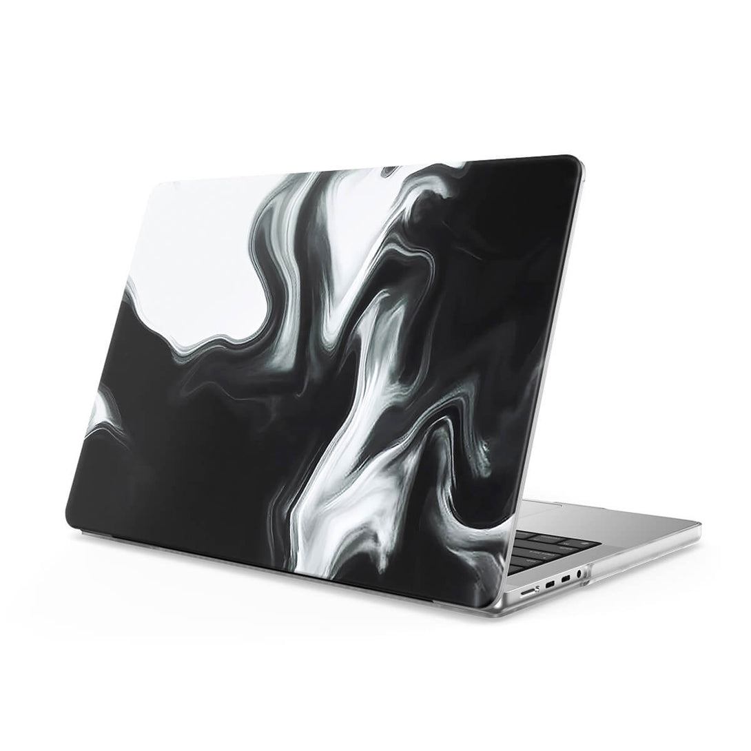 Black White - Macbook Case