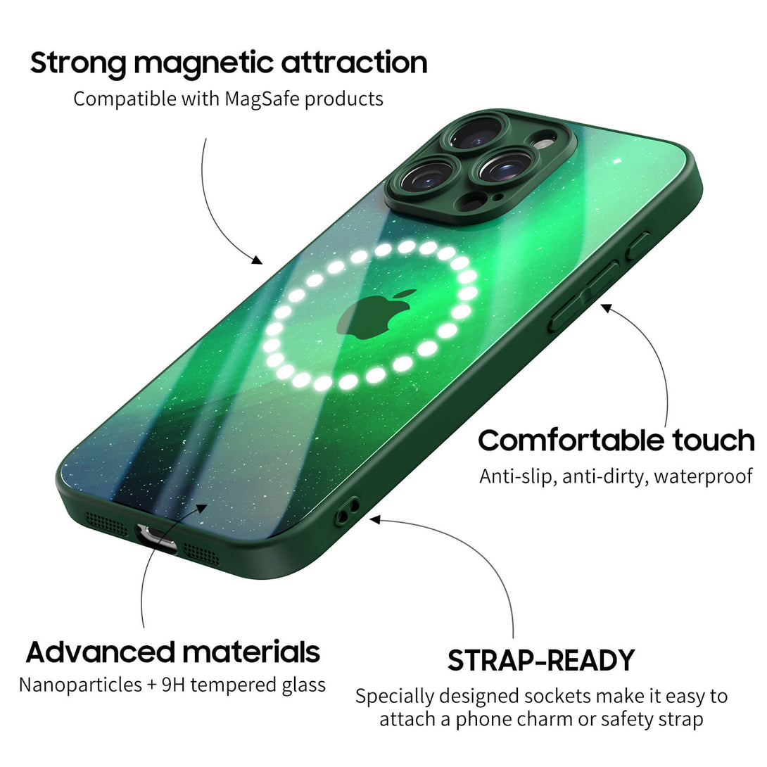 Magnetic Storm-Midnight - iPhone Case