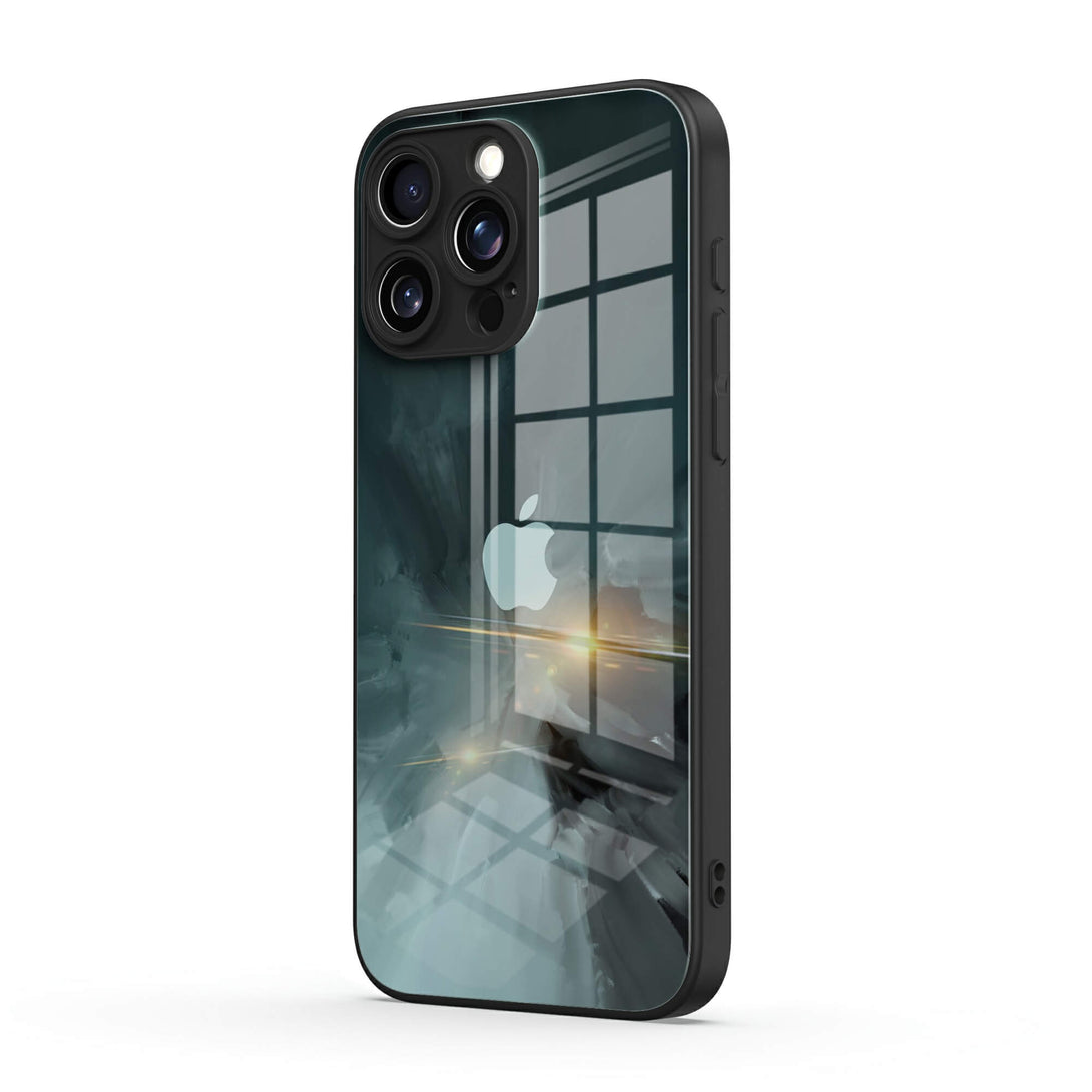 Black Gray - iPhone Case