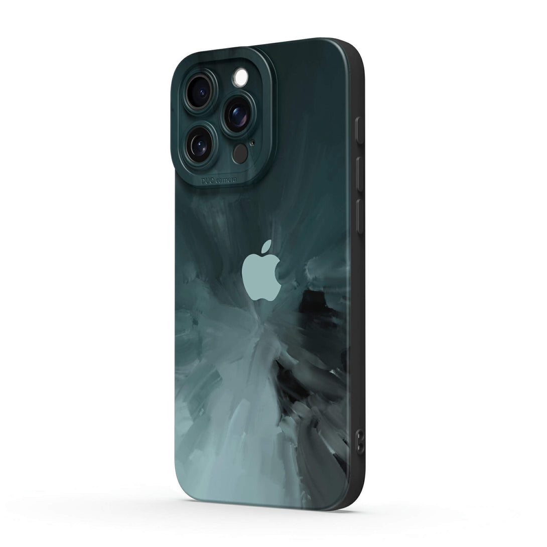 Black Gray - iPhone Case