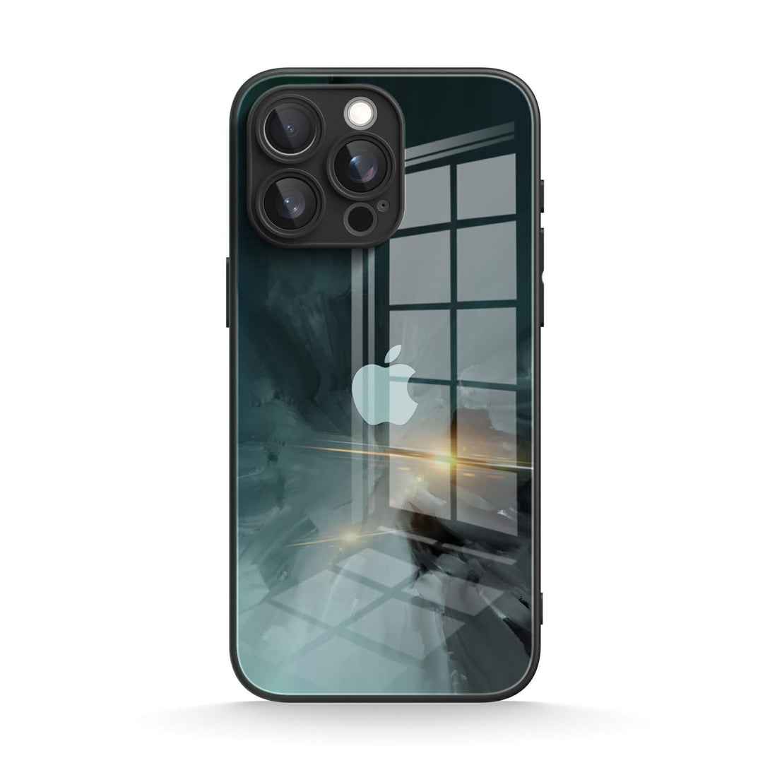 Black Gray - iPhone Case