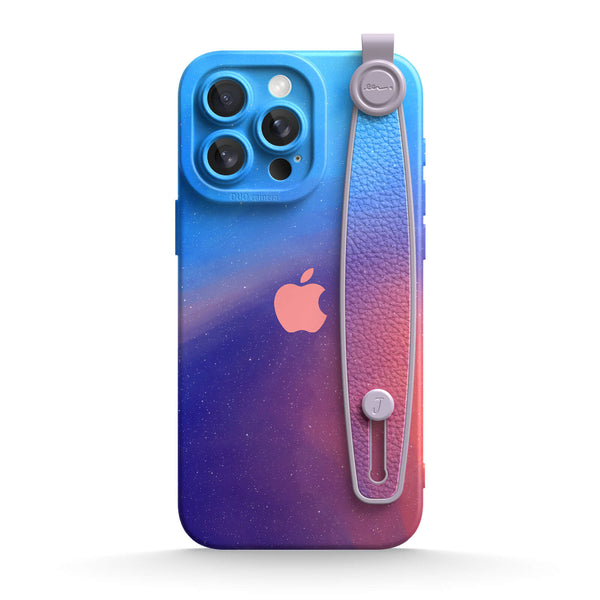 Polar-Purple To Pink - iPhone Wrist Strap Case