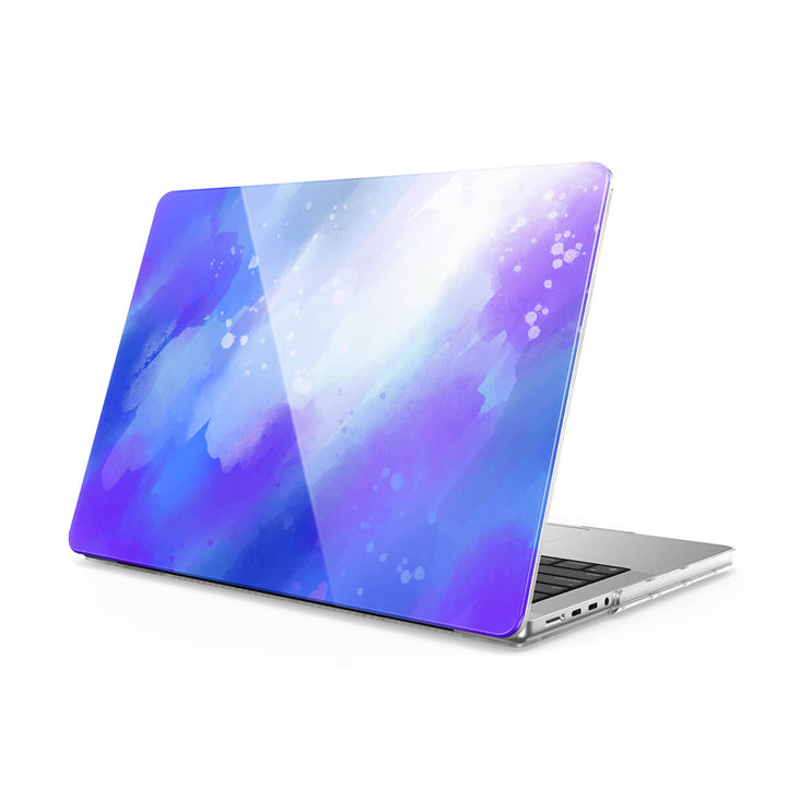 Bleu Gelé - Coque MacBook