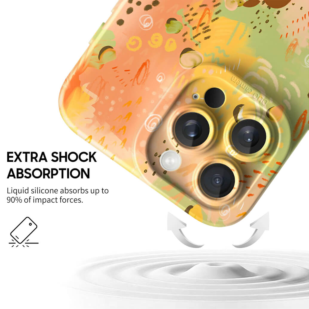 Falling Leaves Know Autumn - iPhone Case