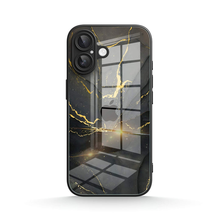 Black Gold Sand - iPhone Case