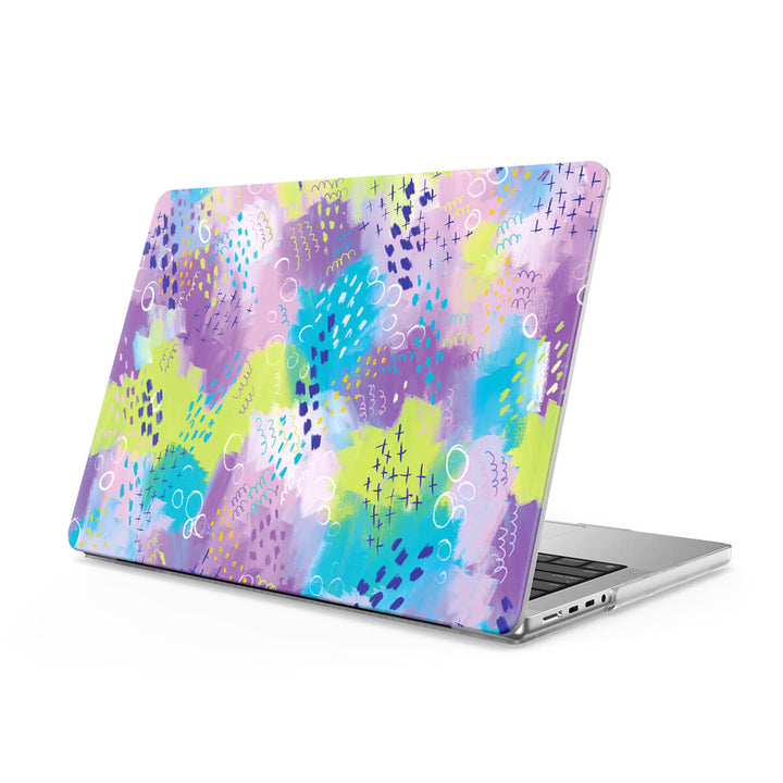 Lavande Flottante - Coque MacBook