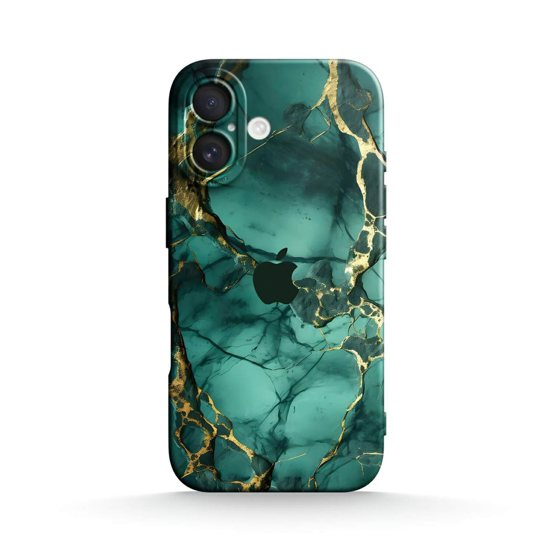 Broken Agate Green - iPhone Case