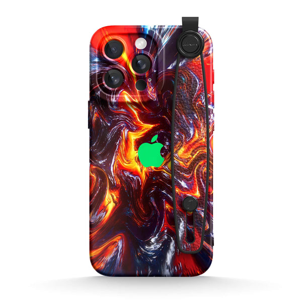 Lava Surge - iPhone Wrist Strap Case