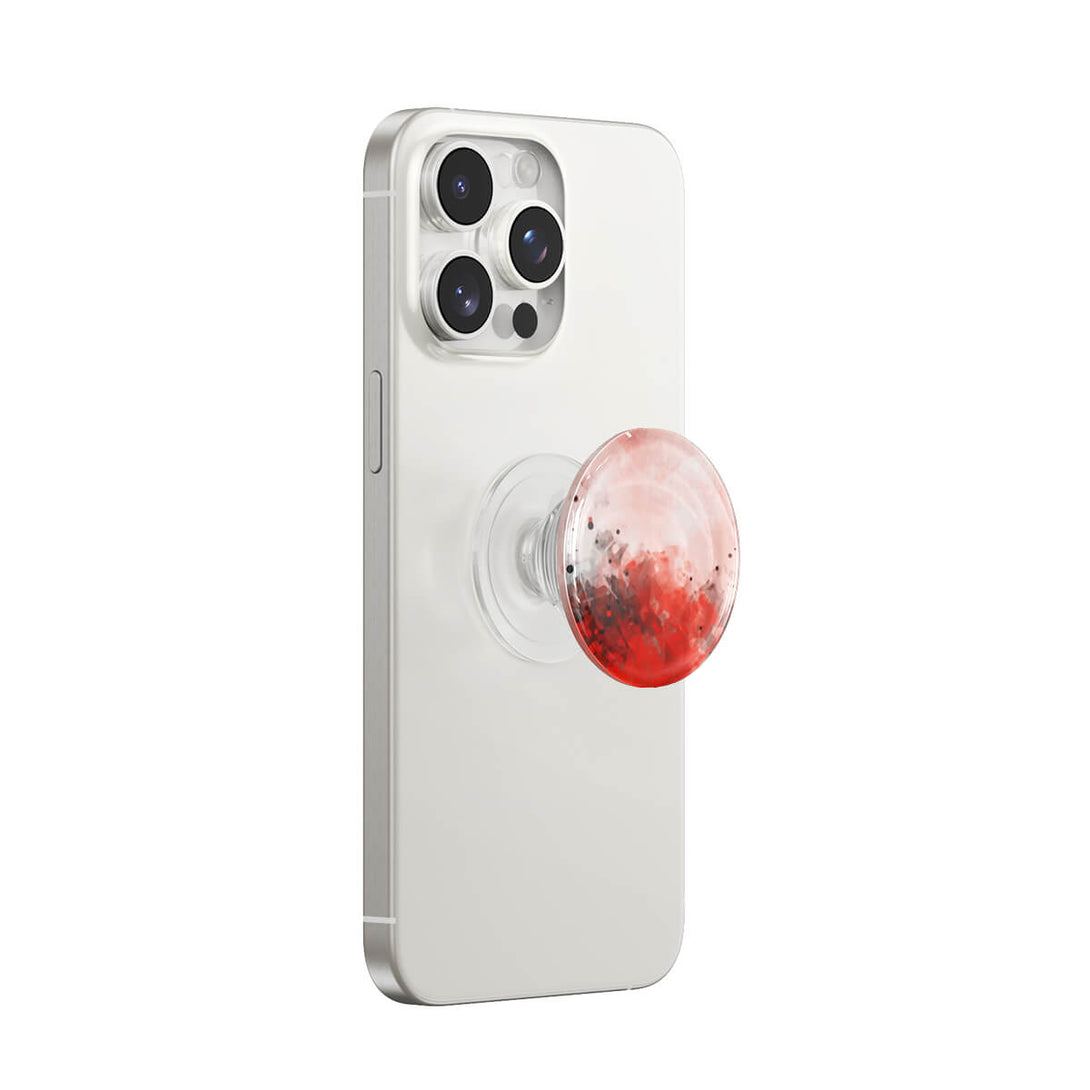 Splash Ink Red - AirBag Grip For MagSafe