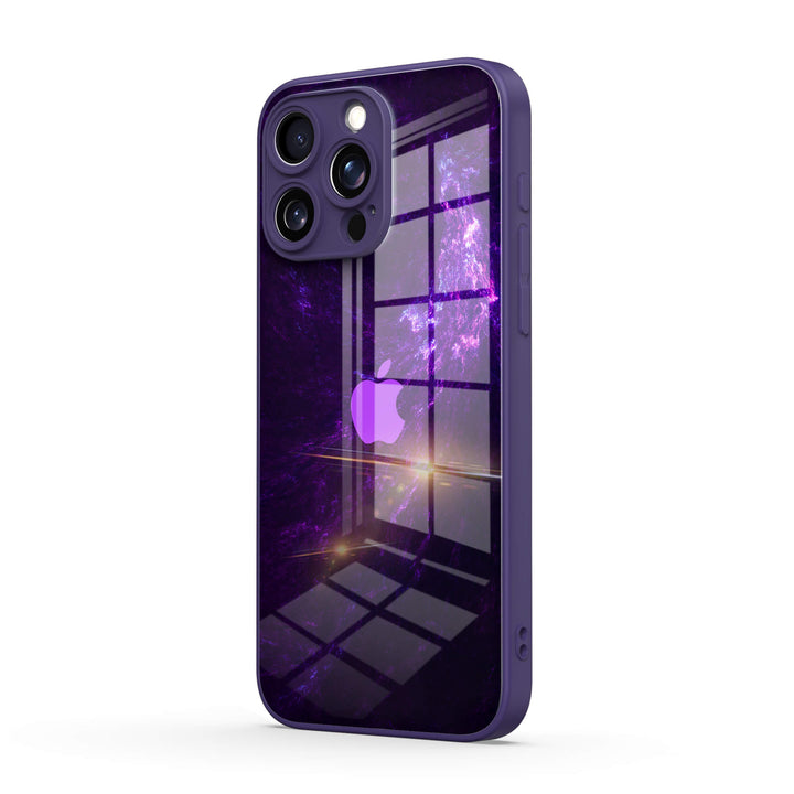 Forme De Vie Violette - Coque iPhone