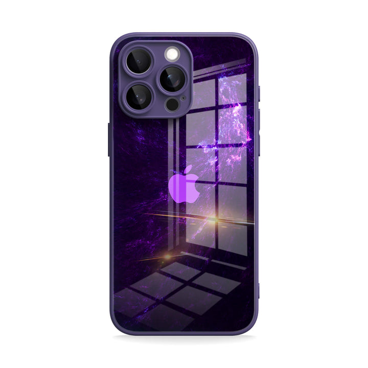 Forme De Vie Violette - Coque iPhone