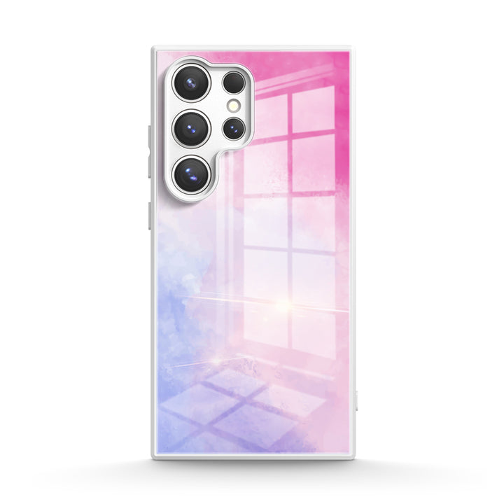 Bleu Rose Clair - Coque Samsung