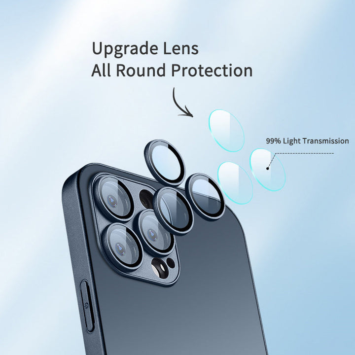 Natural Titanium - iPhone Case (Lens Protection)