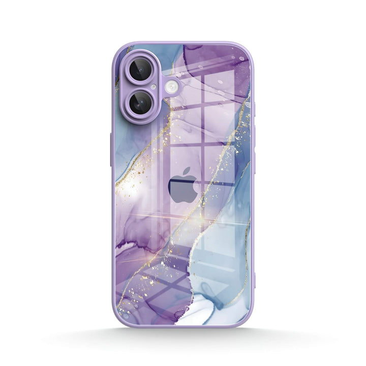 Purple Blue Gilt - iPhone Case