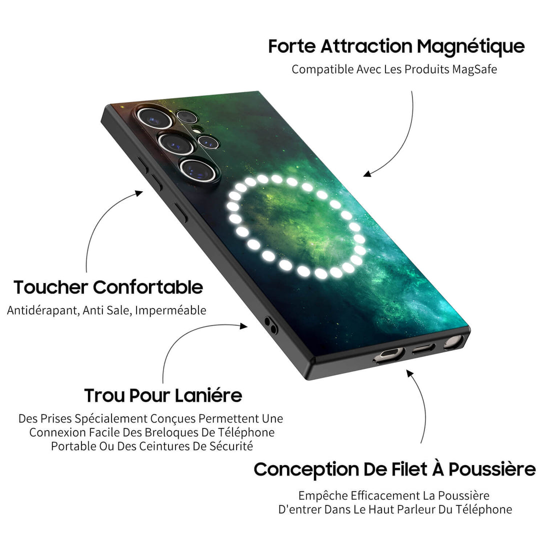 Aurore De La Mer Du Nord - Coque Samsung