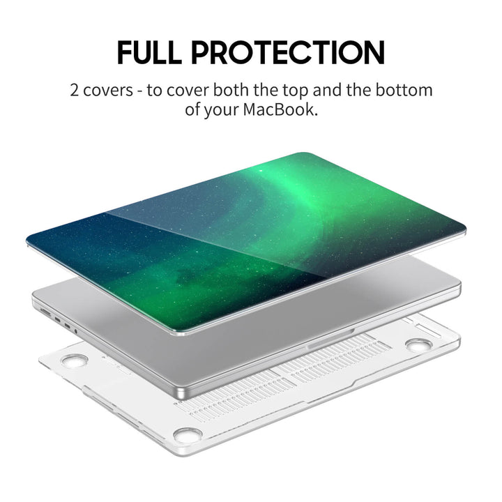 Polar Sonic Wave - Macbook Case