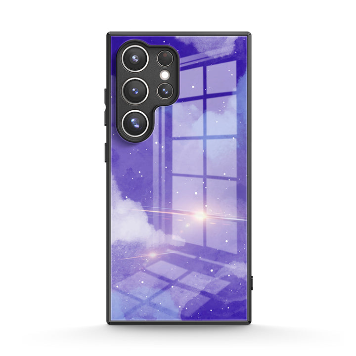 Bleu Violet Astral - Coque Samsung