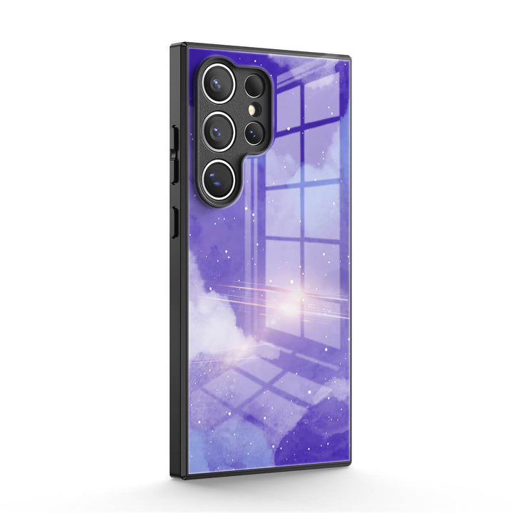 Bleu Violet Astral - Coque Samsung