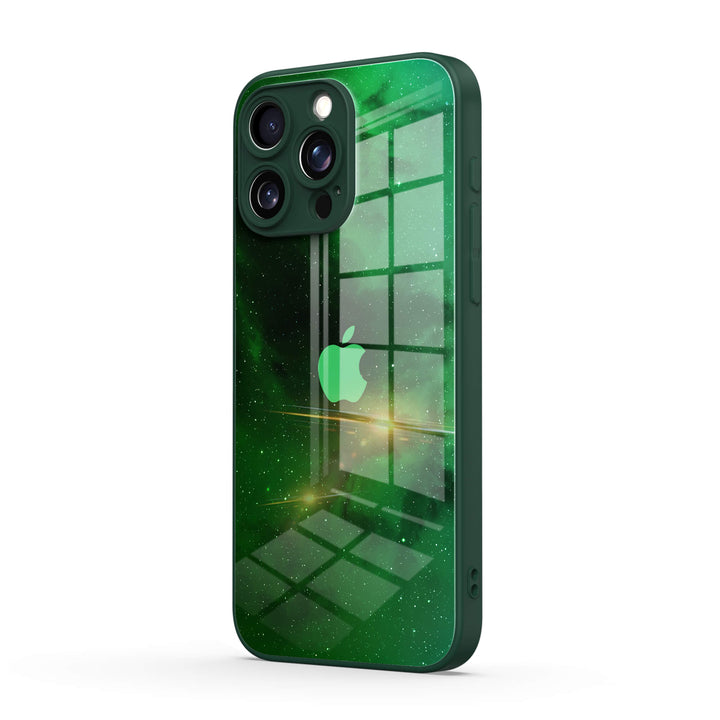 Night Star Green - iPhone Case