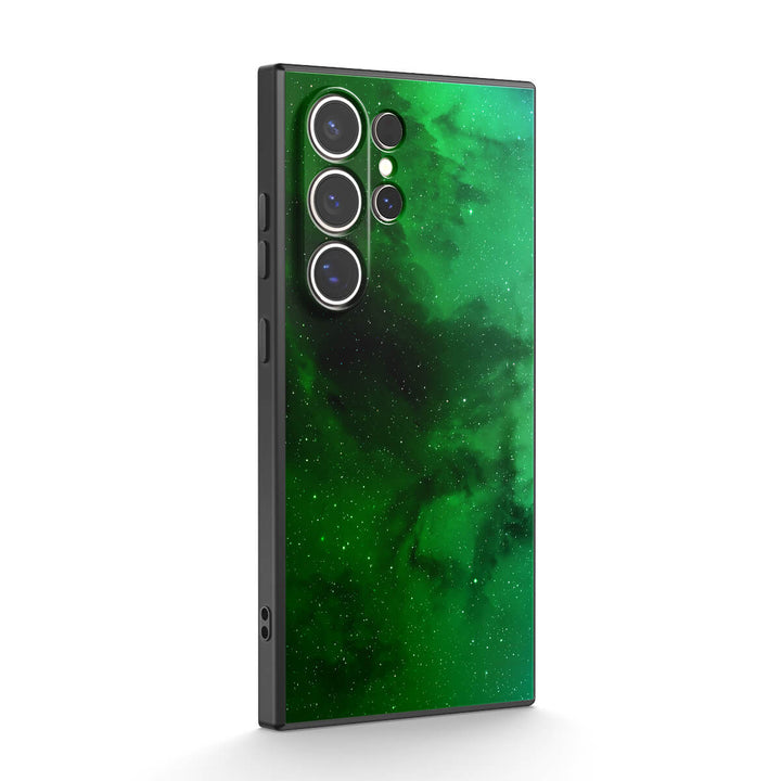 Nuit Étoile Verte - Coque Samsung