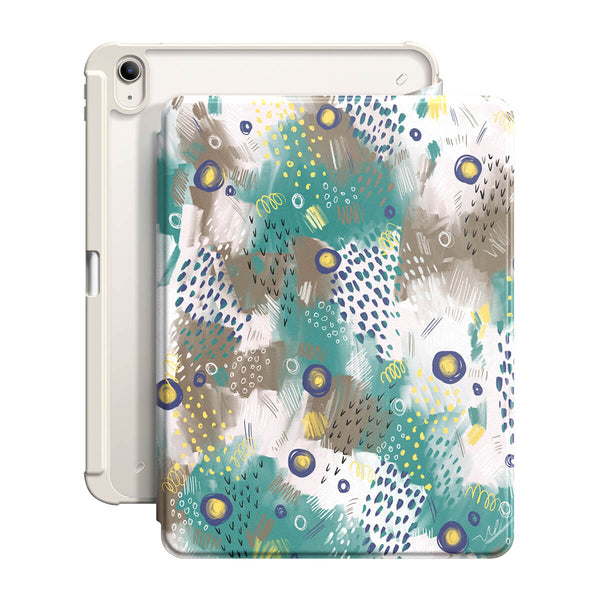 Dancing Peacock - iPad Snap 360° Stand Impact Resistant Case