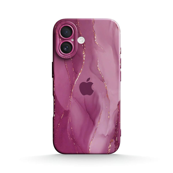 Gilt Plum Red - iPhone Case