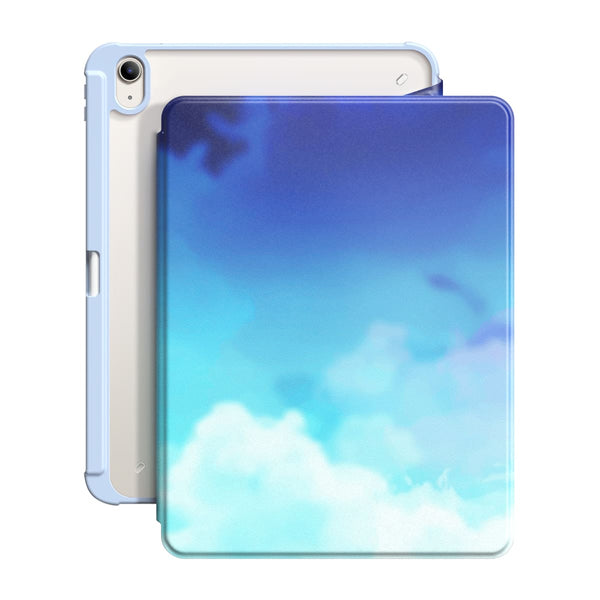 Bleu Ciel - Coque iPad Snap 360° Support Résistant Aux Chocs