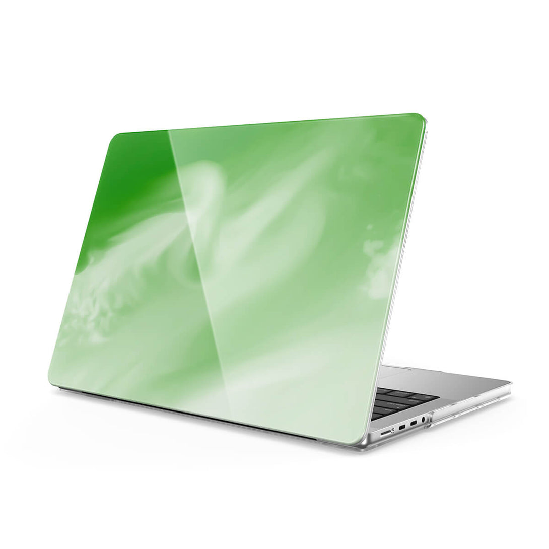 Green White - Macbook Case