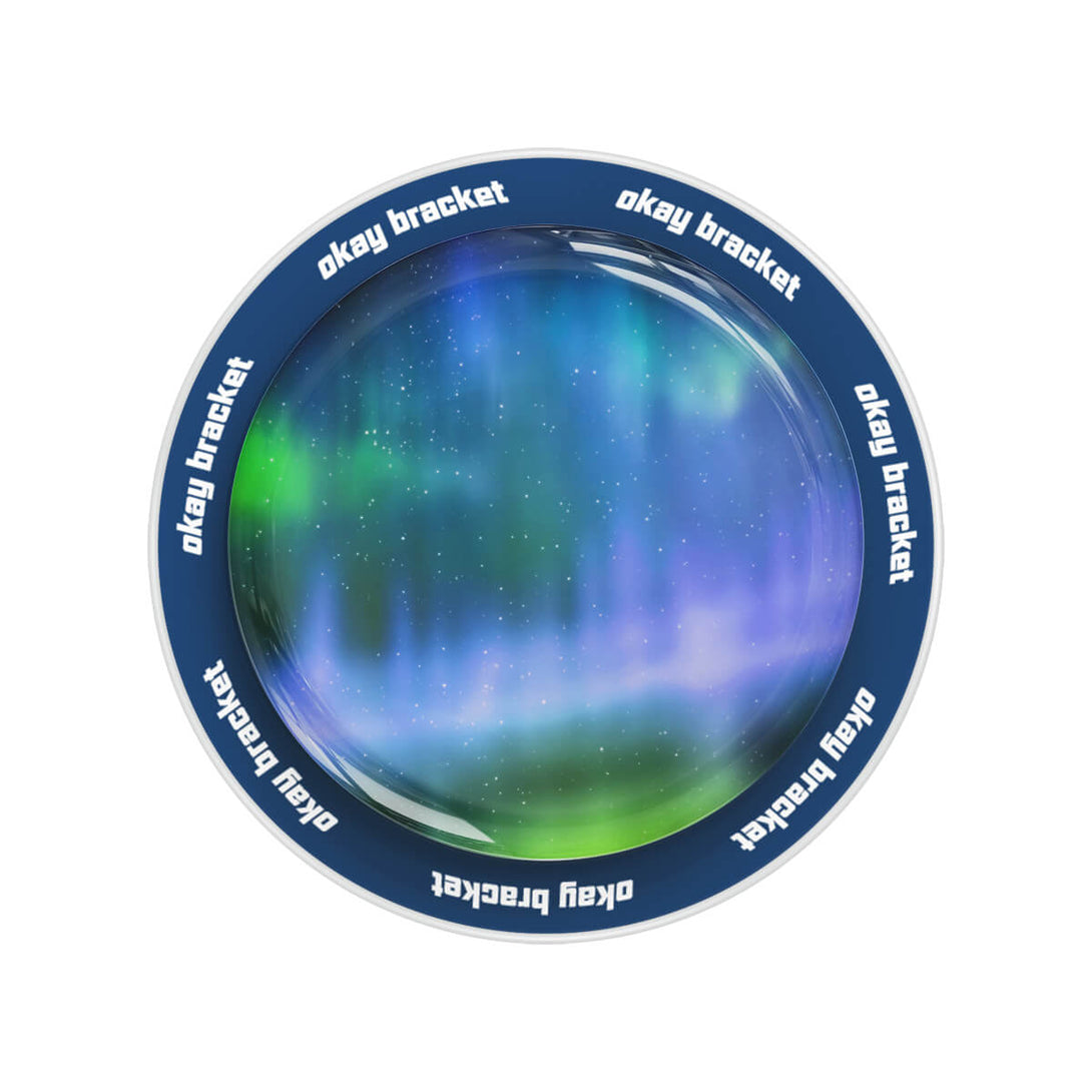 Optical Magnetic-Purple Green - AirBag Grip For MagSafe