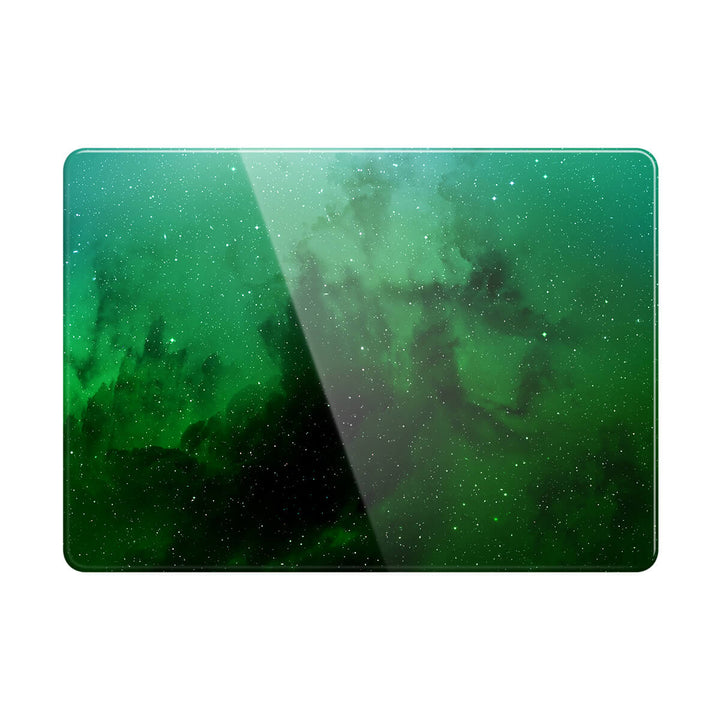 Nuit Étoile Verte - Coque MacBook