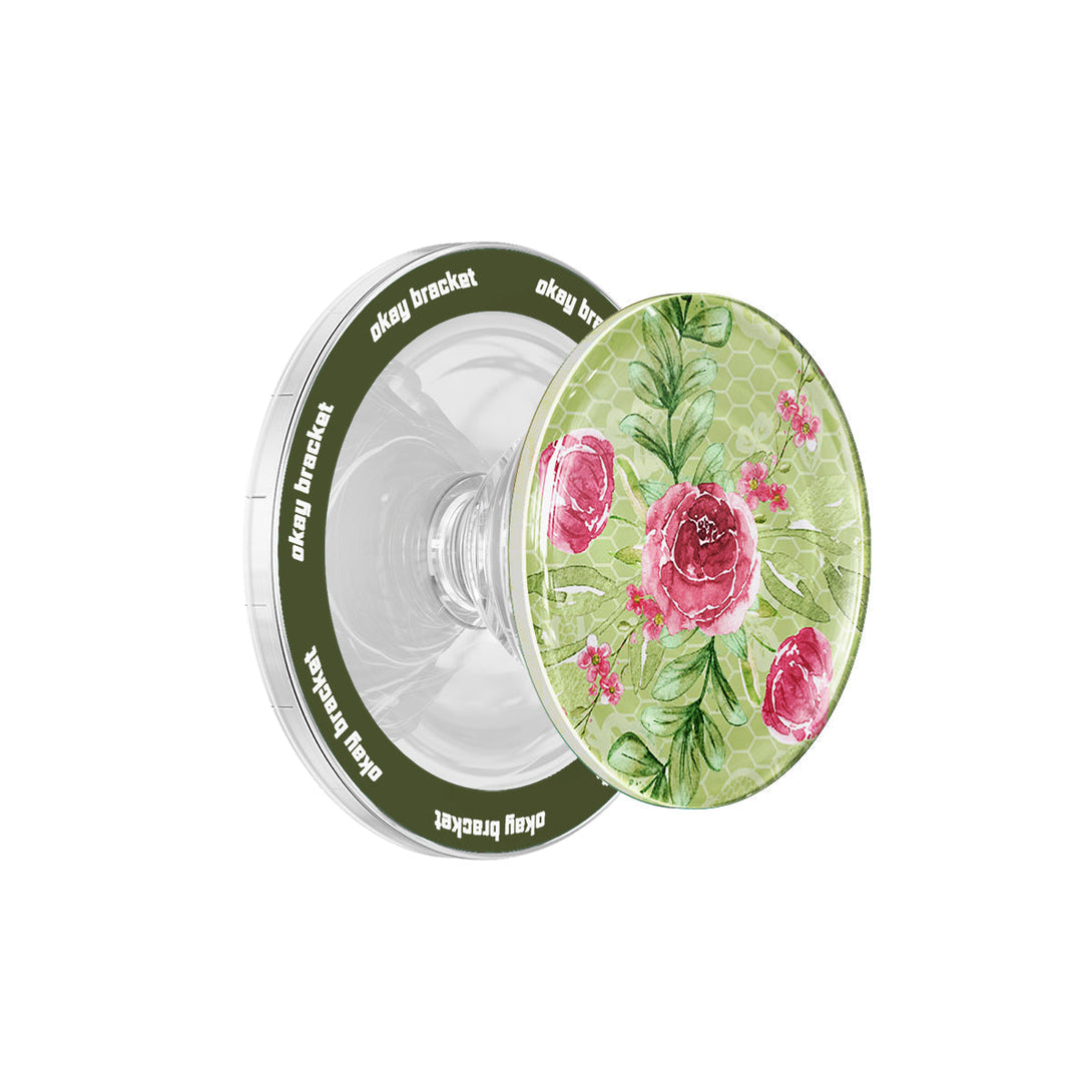 Butterfly Among Flowers - AirBag Grip For MagSafe