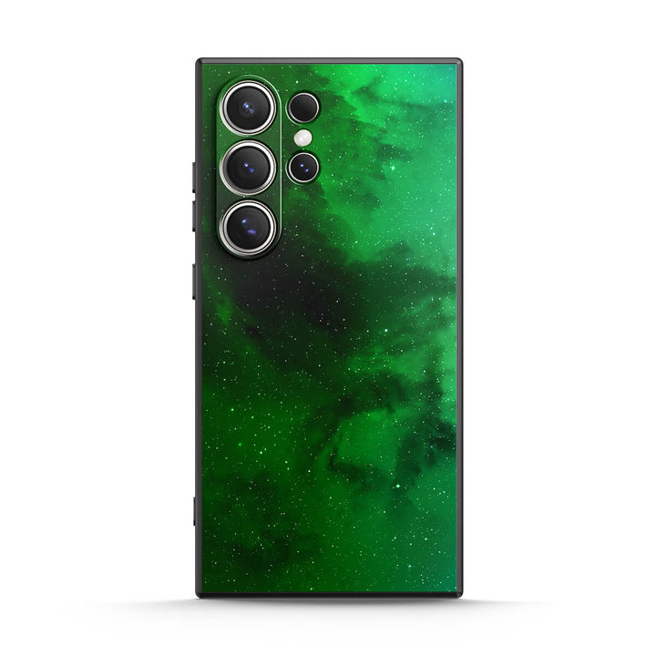 Nuit Étoile Verte - Coque Samsung