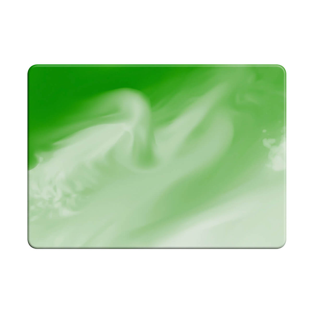 Green White - Macbook Case