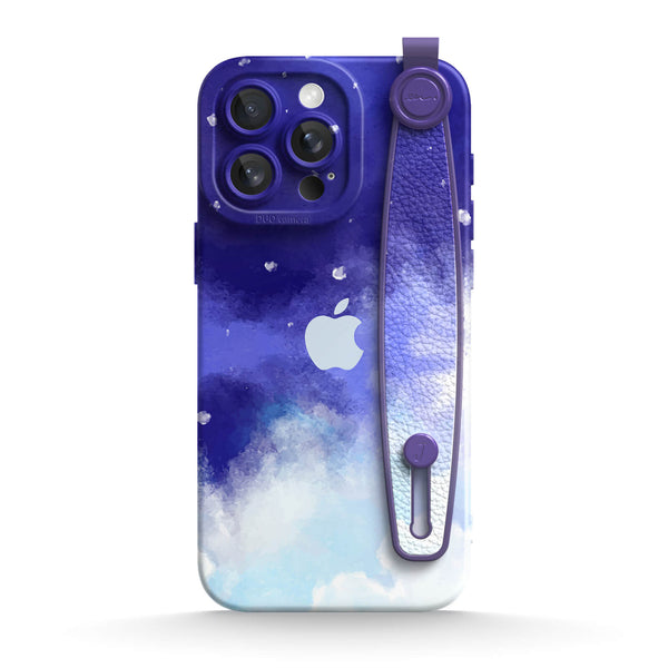 Drifting In The Clouds - iPhone Wrist Strap Case