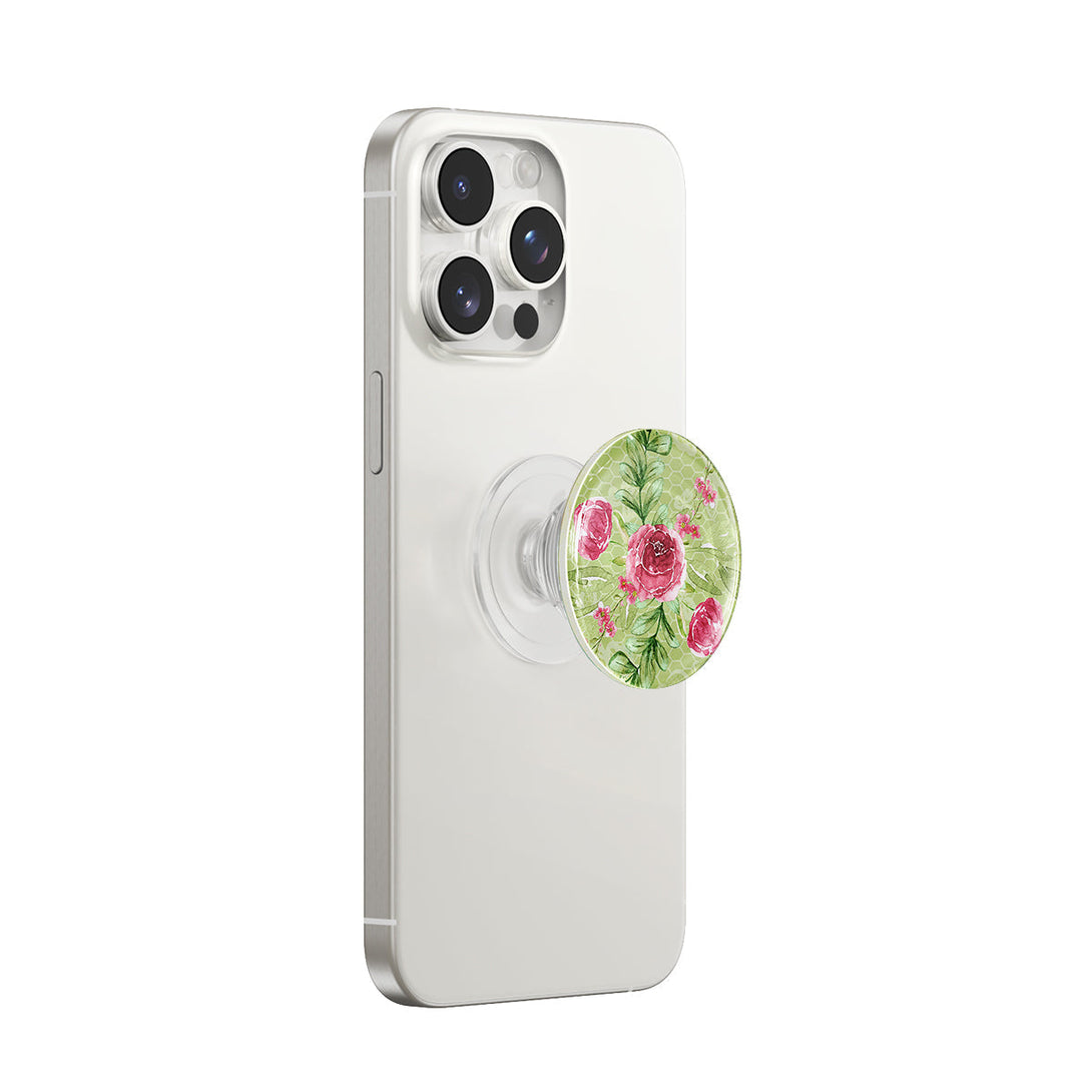 Butterfly Among Flowers - AirBag Grip For MagSafe