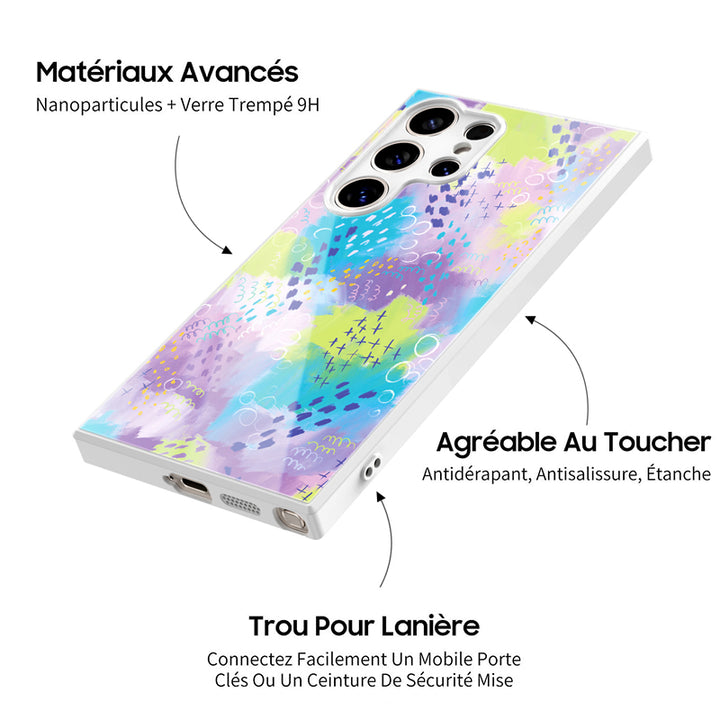 Joyeuse Rose - Coque Samsung