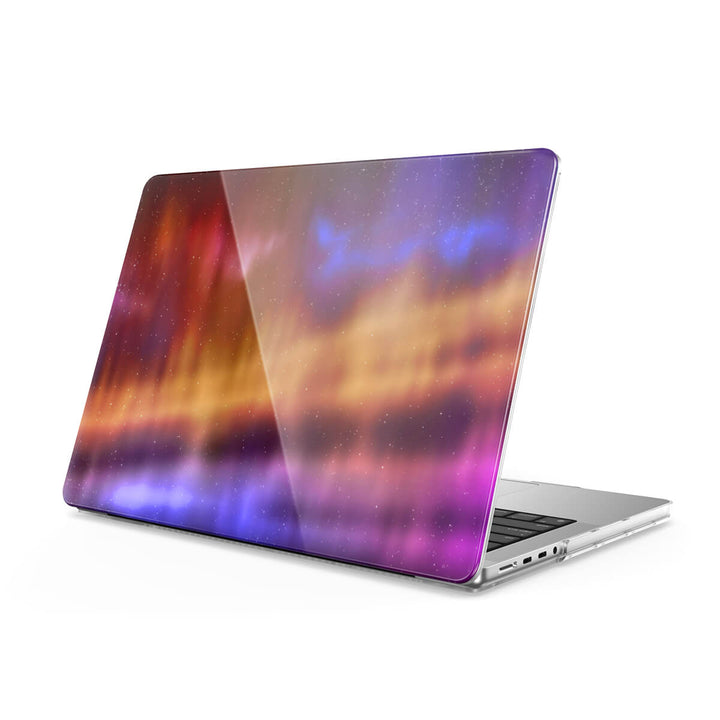 Optical Magnetic-Orange Purple - Macbook Case