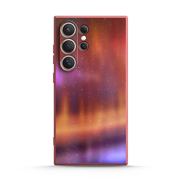 Opto Orange-Violet Magnétique - Coque Samsung