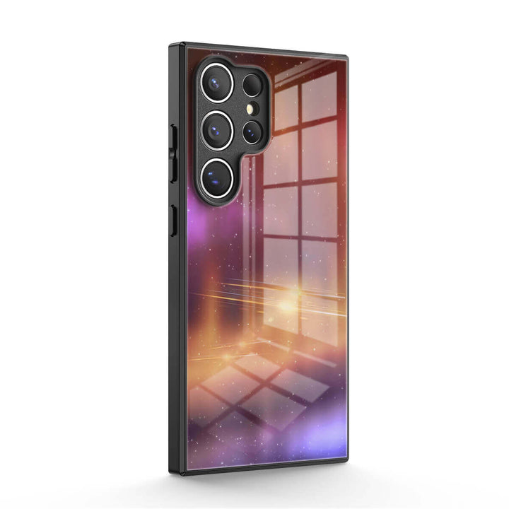 Opto Orange-Violet Magnétique - Coque Samsung