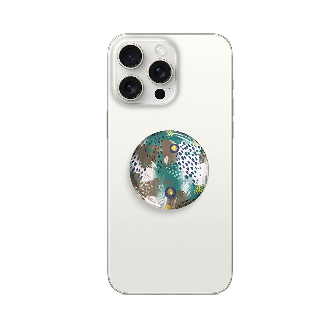 Dancing Peacock - AirBag Grip For MagSafe