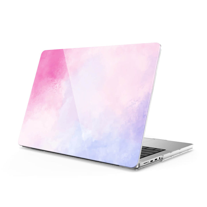 Bleu Rose Clair - Coque MacBook