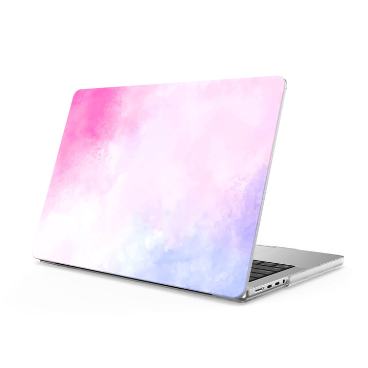 Bleu Rose Clair - Coque MacBook