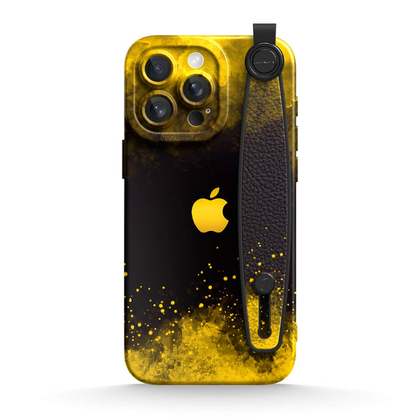 Sprinkle Gold - iPhone Wrist Strap Case