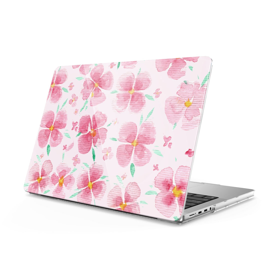 Pink Peach Blossom - Macbook Case