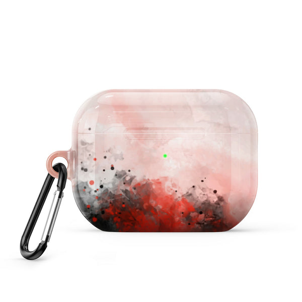 Encre Splash Rouge - Coque AirPods