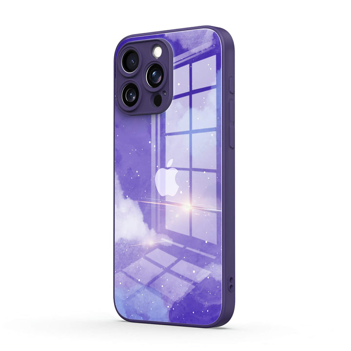 Astral Purple Blue - iPhone Case